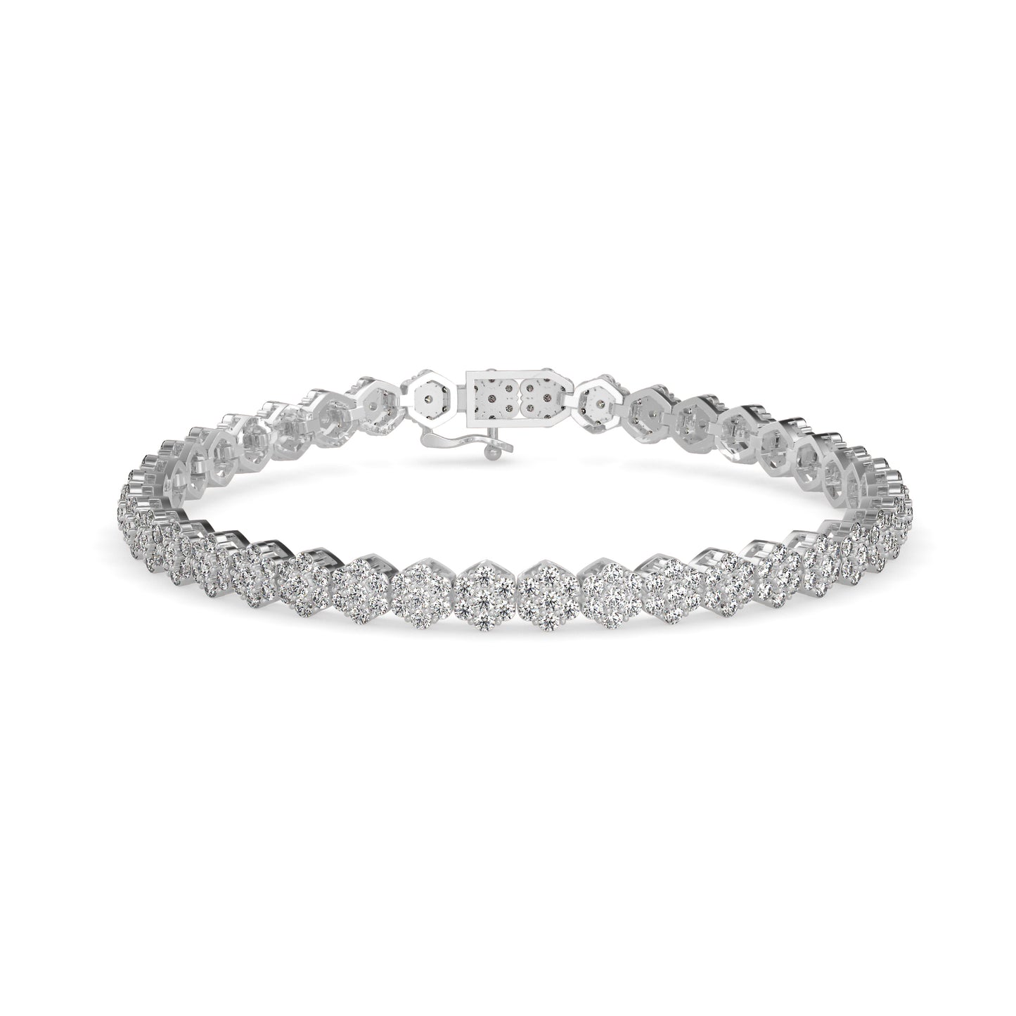 Fortuna Tennis Diamond Bracelet