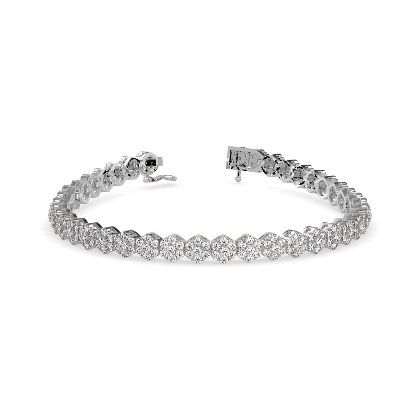 Fortuna Tennis Diamond Bracelet