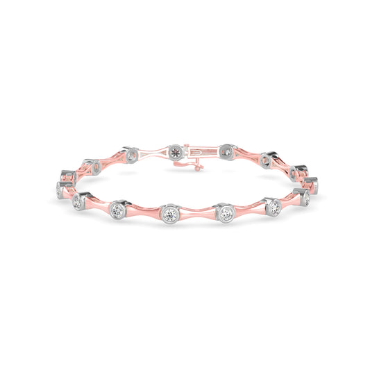 Squire Tennis Diamond Bracelet