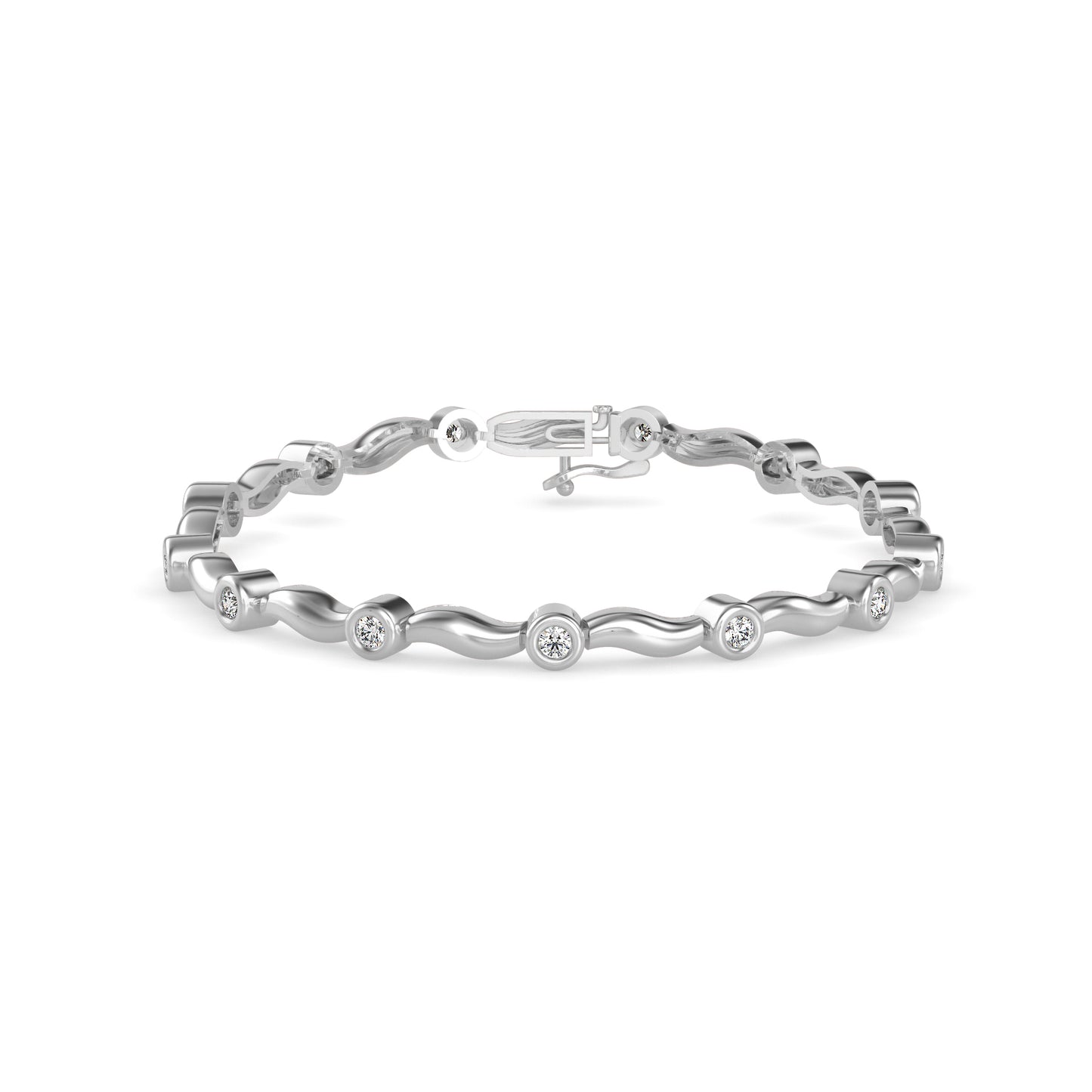 Holocaust Diamond Tennis Bracelet