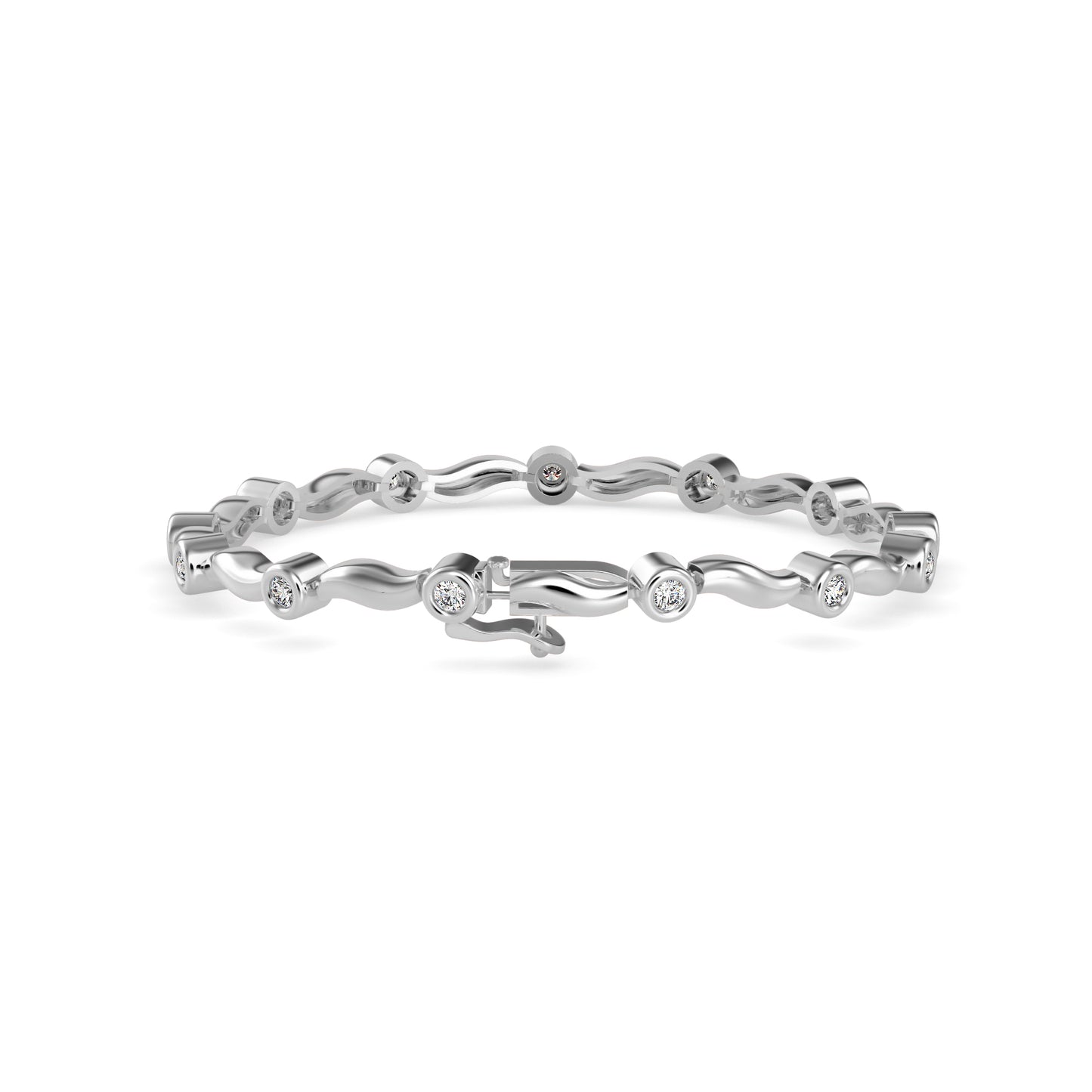 Holocaust Diamond Tennis Bracelet