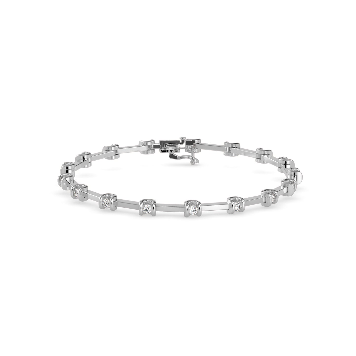 Sparkly Tennis Diamond Bracelet