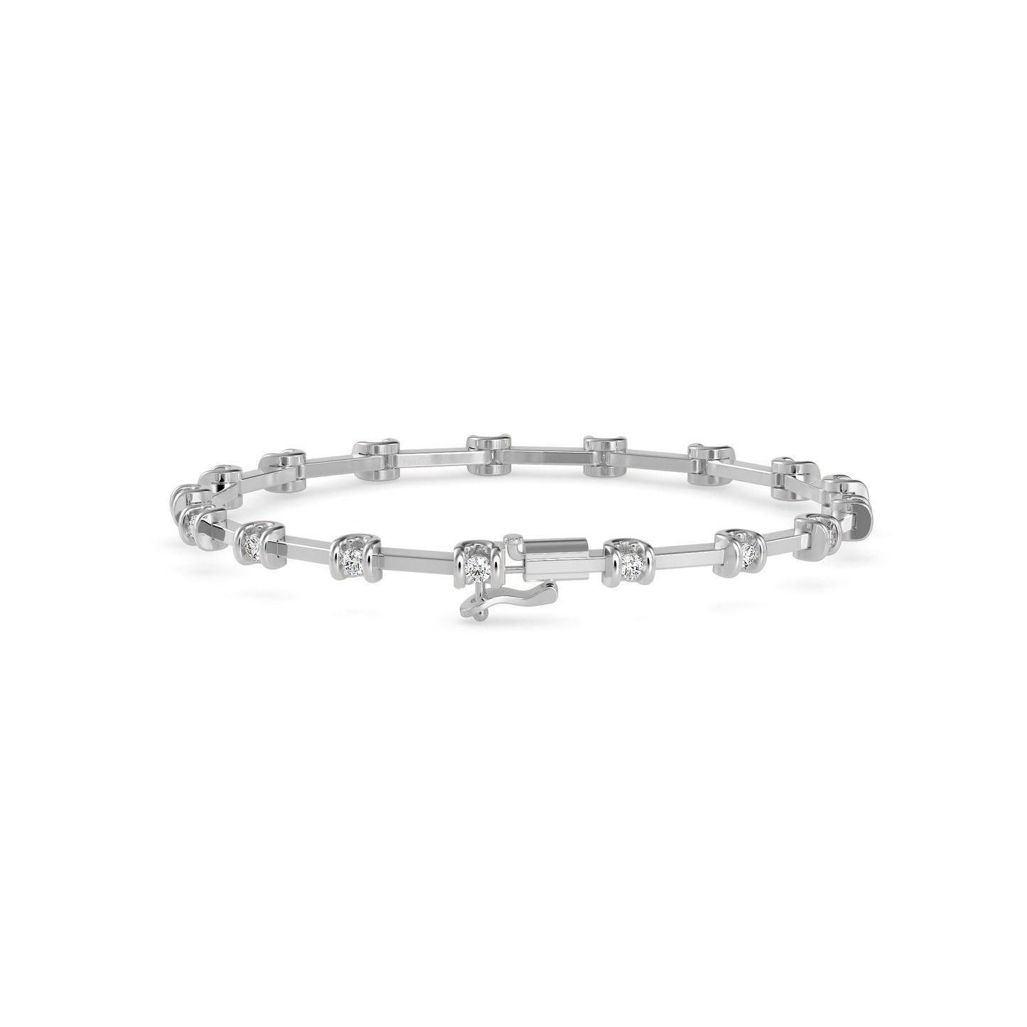 Sparkly Tennis Diamond Bracelet