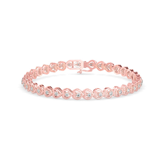 Blaze Diamond Tennis Bracelet