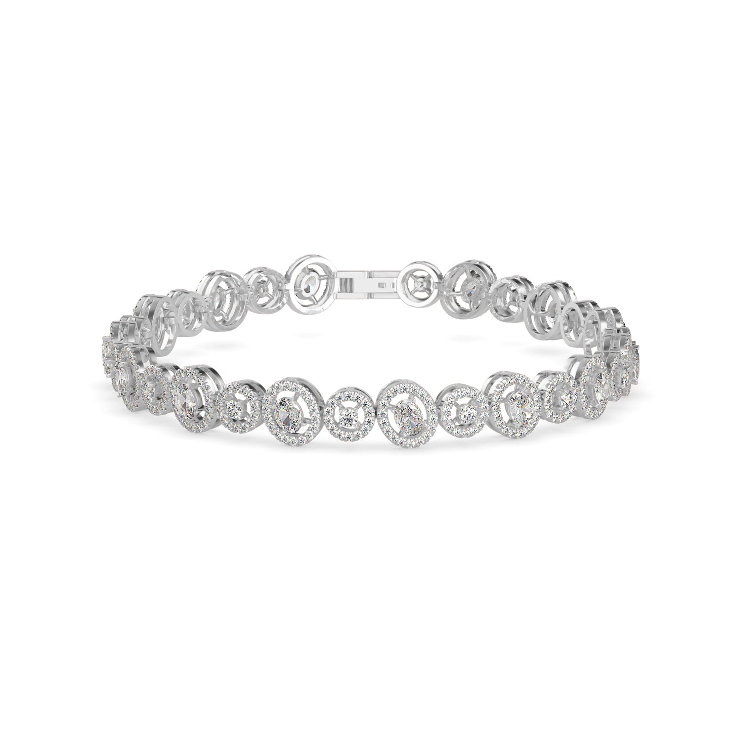 Ancient Tennis Diamond Bracelet