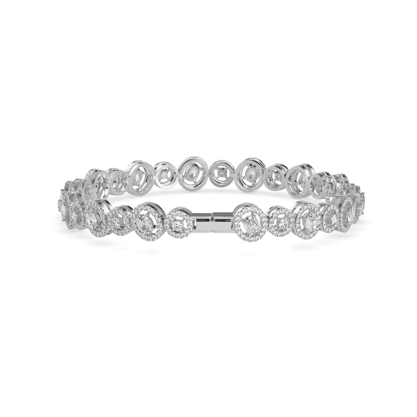 Ancient Tennis Diamond Bracelet