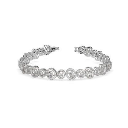 Ancient Tennis Diamond Bracelet