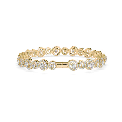 Ancient Tennis Diamond Bracelet