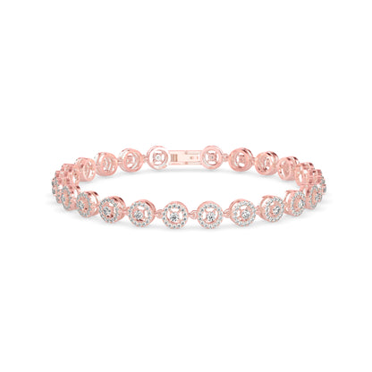 Saphires Tennis Diamond Bracelet