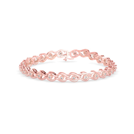 Brainy Tennis Diamond Bracelet