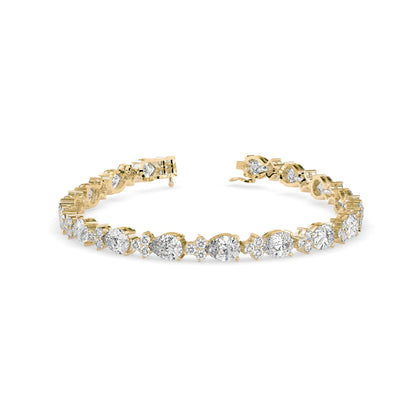 Sinewy Diamond Tennis Bracelet