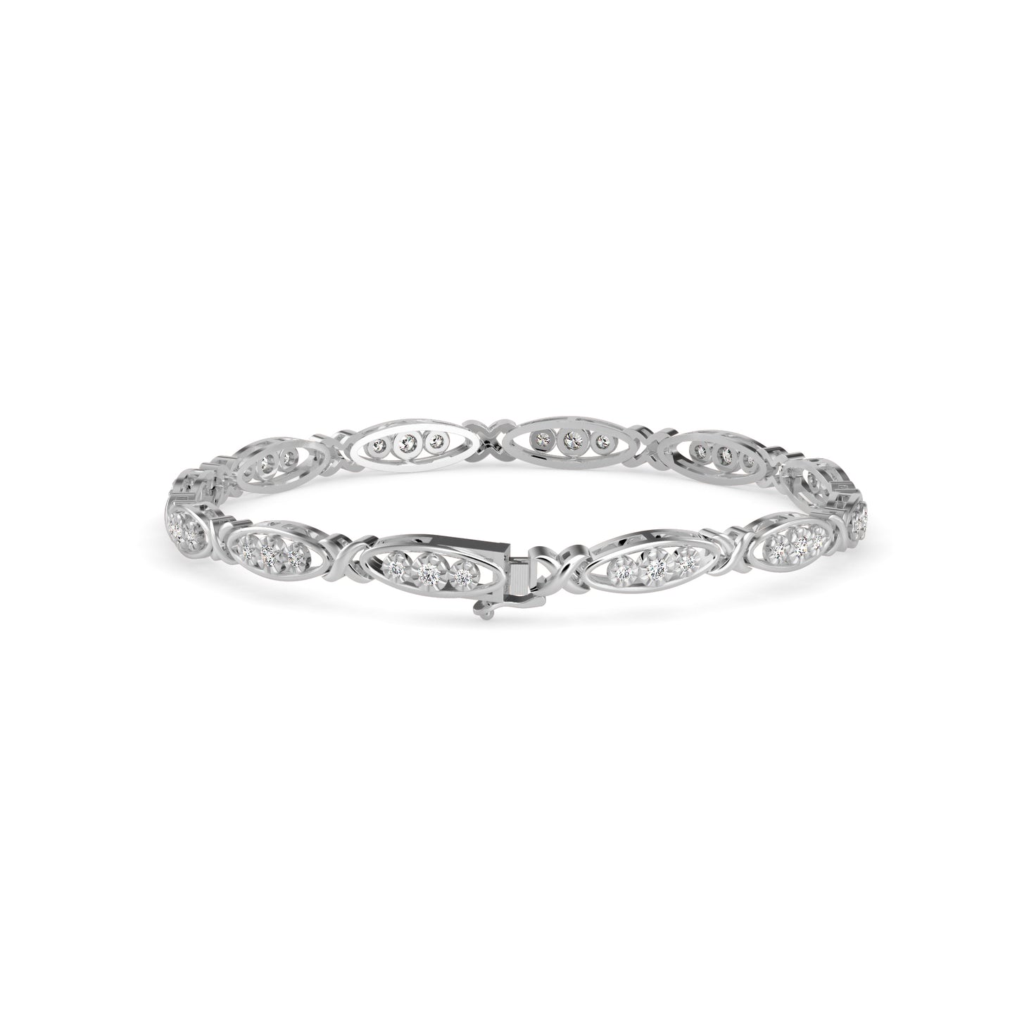 Mighty Diamond Tennis Bracelet