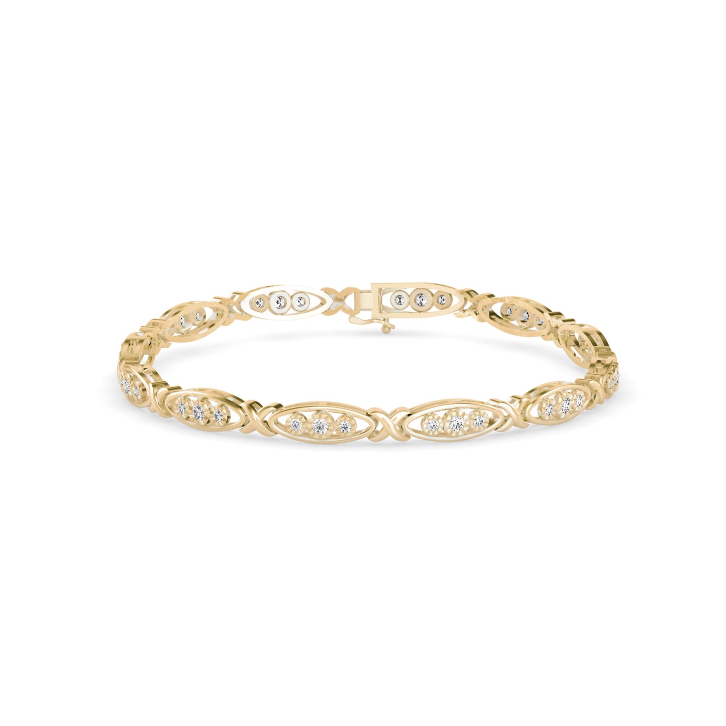 Mighty Diamond Tennis Bracelet