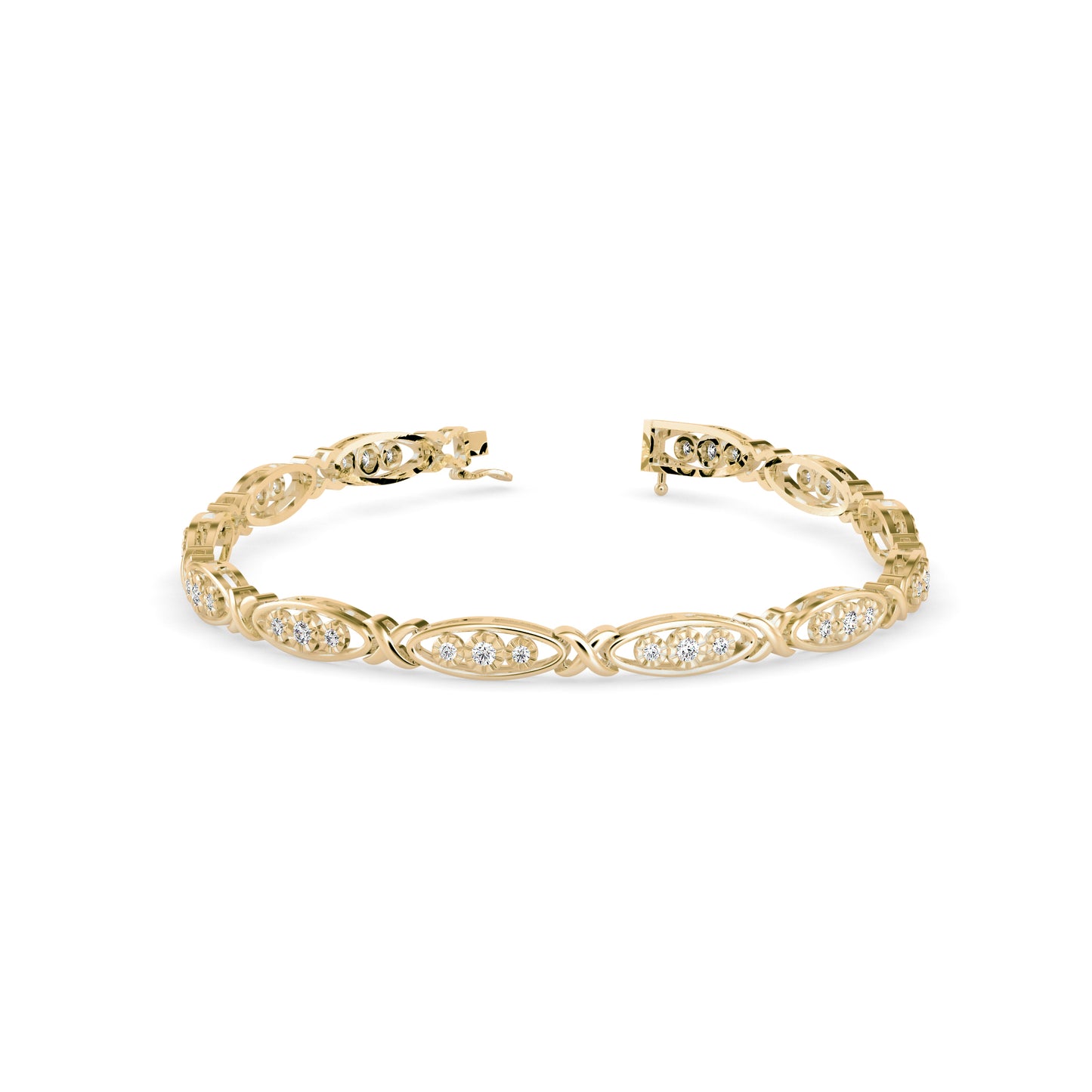 Mighty Diamond Tennis Bracelet