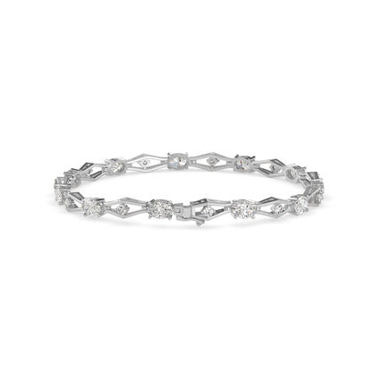 Dynast Tennis Diamond Bracelet