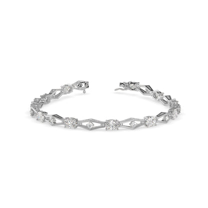 Dynast Tennis Diamond Bracelet