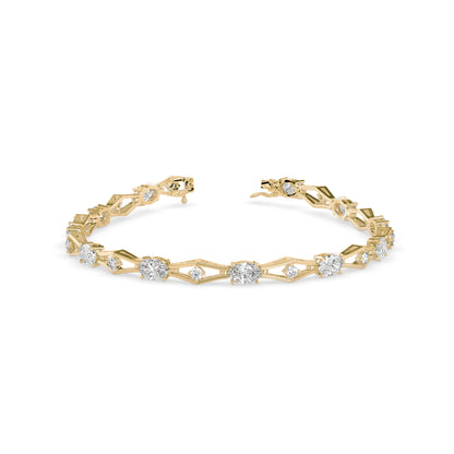 Dynast Tennis Diamond Bracelet