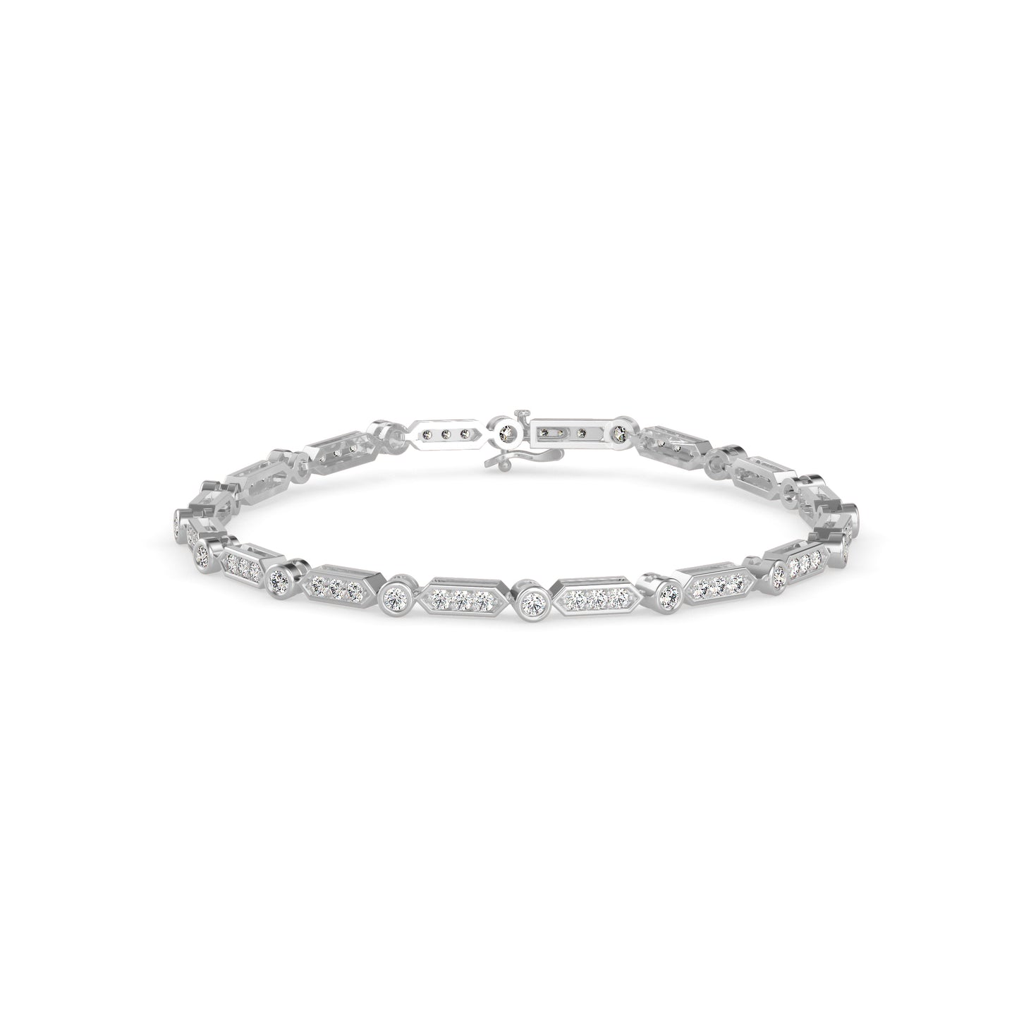 Tycoon Diamond Tennis Bracelet