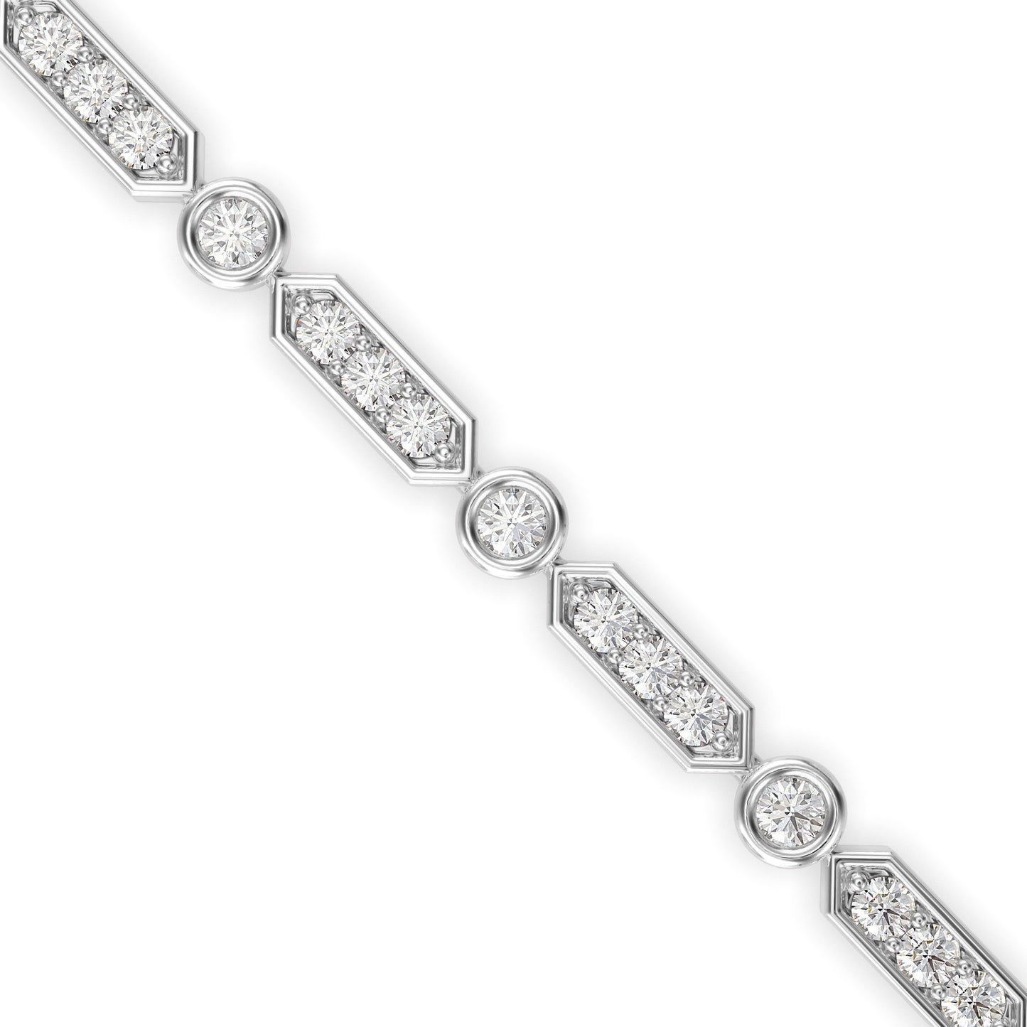 Tycoon Diamond Tennis Bracelet