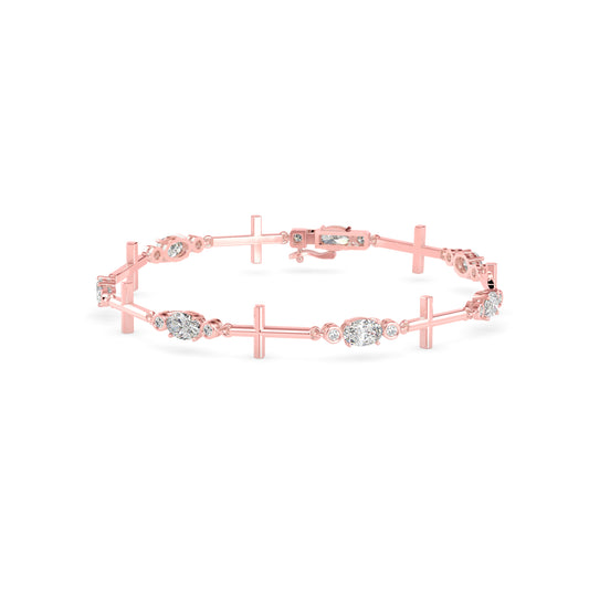 Divine Diamond Tennis Bracelet