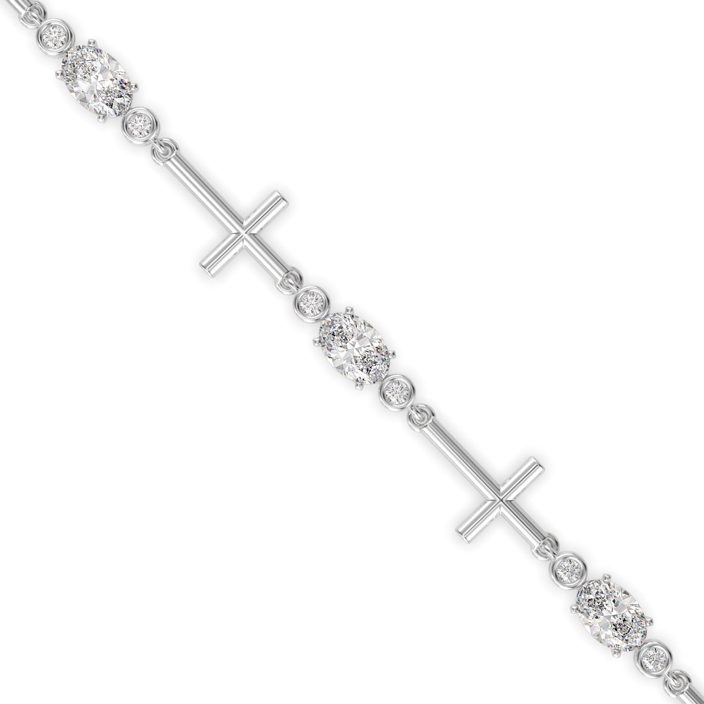 Divine Diamond Tennis Bracelet