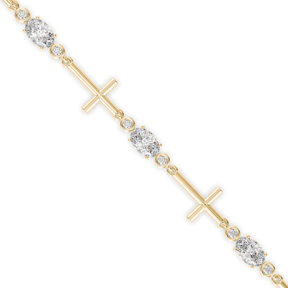 Divine Diamond Tennis Bracelet