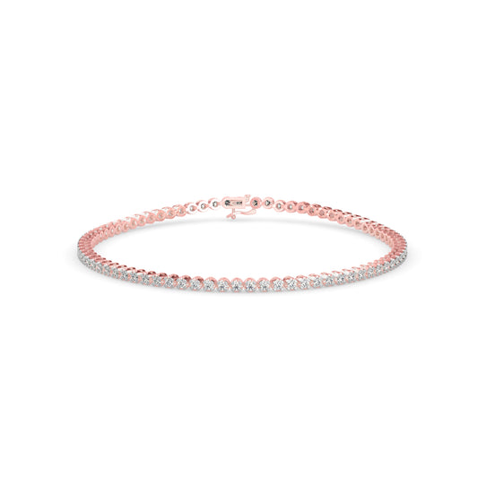 Vague Diamond Tennis Bracelet