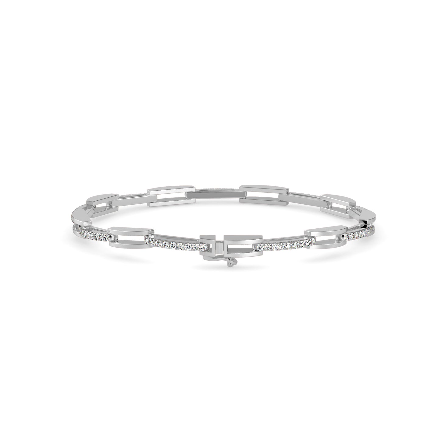 Facile Tennis Diamond Bracelet