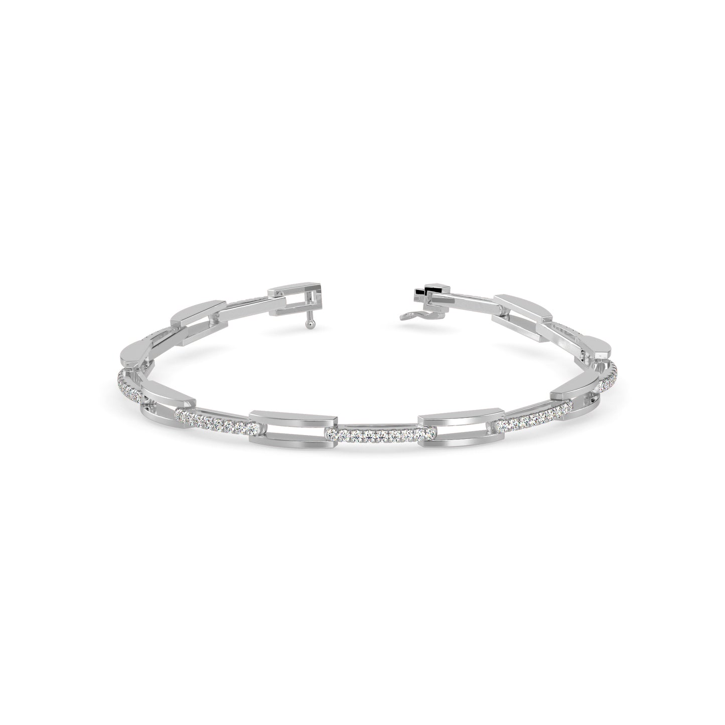 Facile Tennis Diamond Bracelet