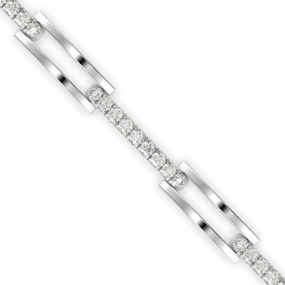 Facile Tennis Diamond Bracelet