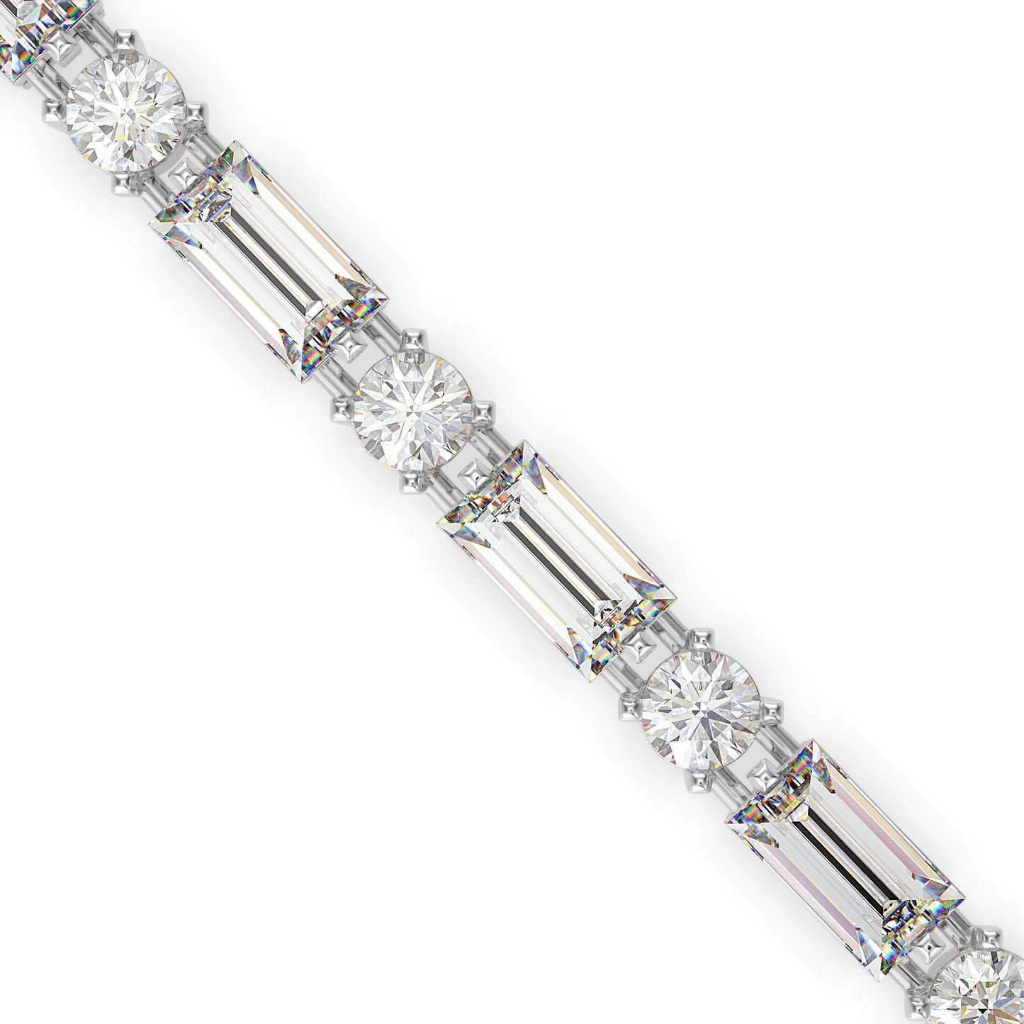 Modest Tennis Diamond Bracelet