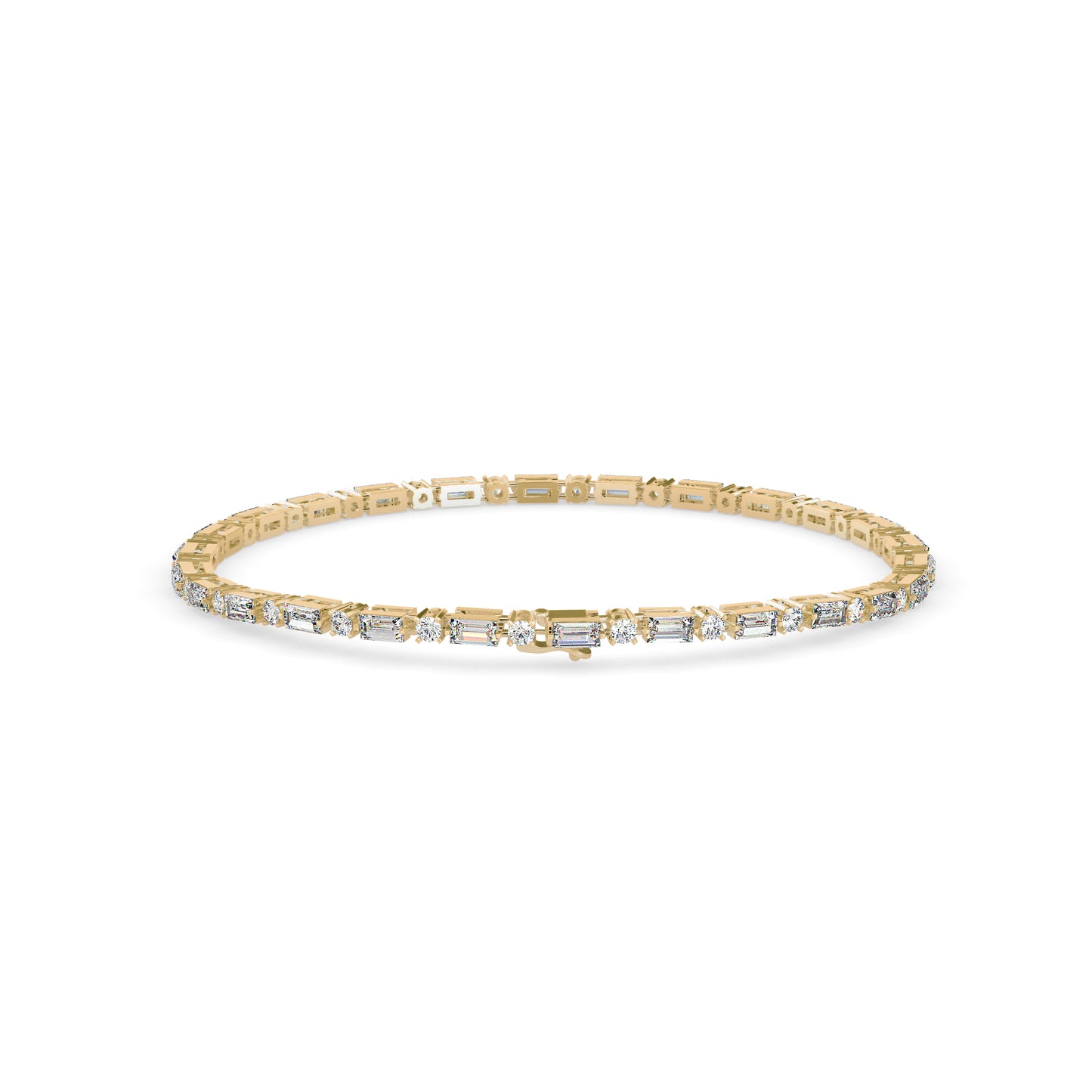 Modest Tennis Diamond Bracelet