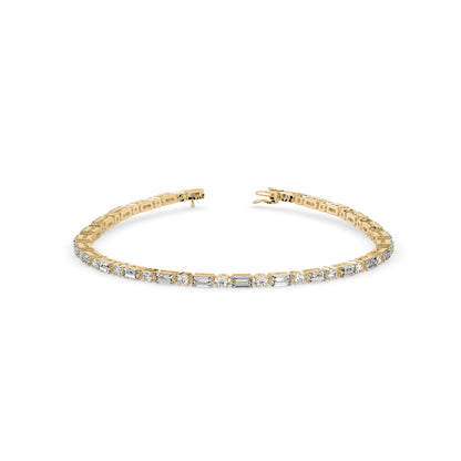 Modest Tennis Diamond Bracelet