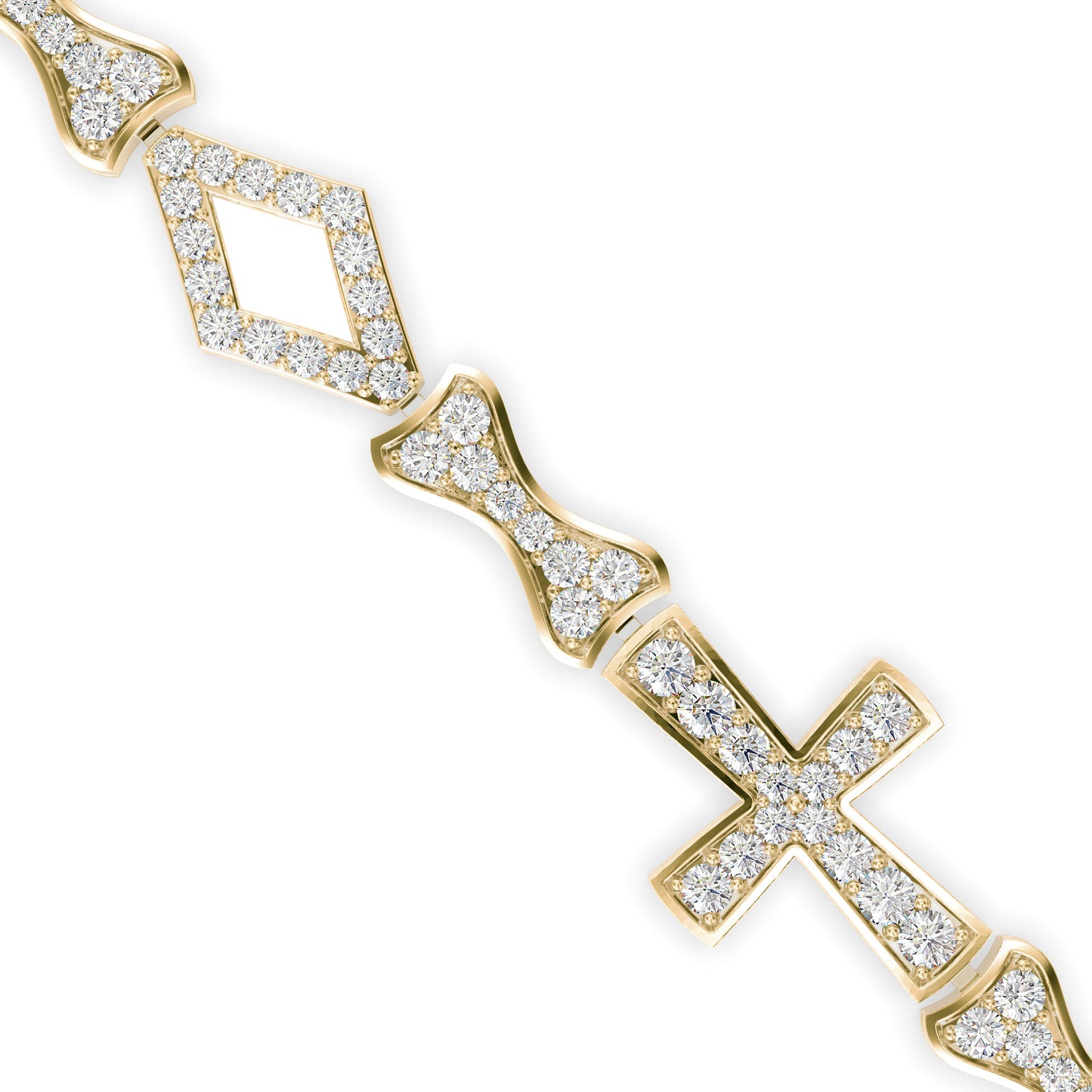 Savior Diamond Tennis Bracelet