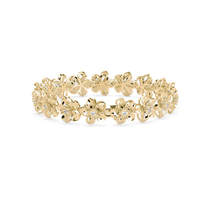 Nucifera Diamond Tennis Bracelet