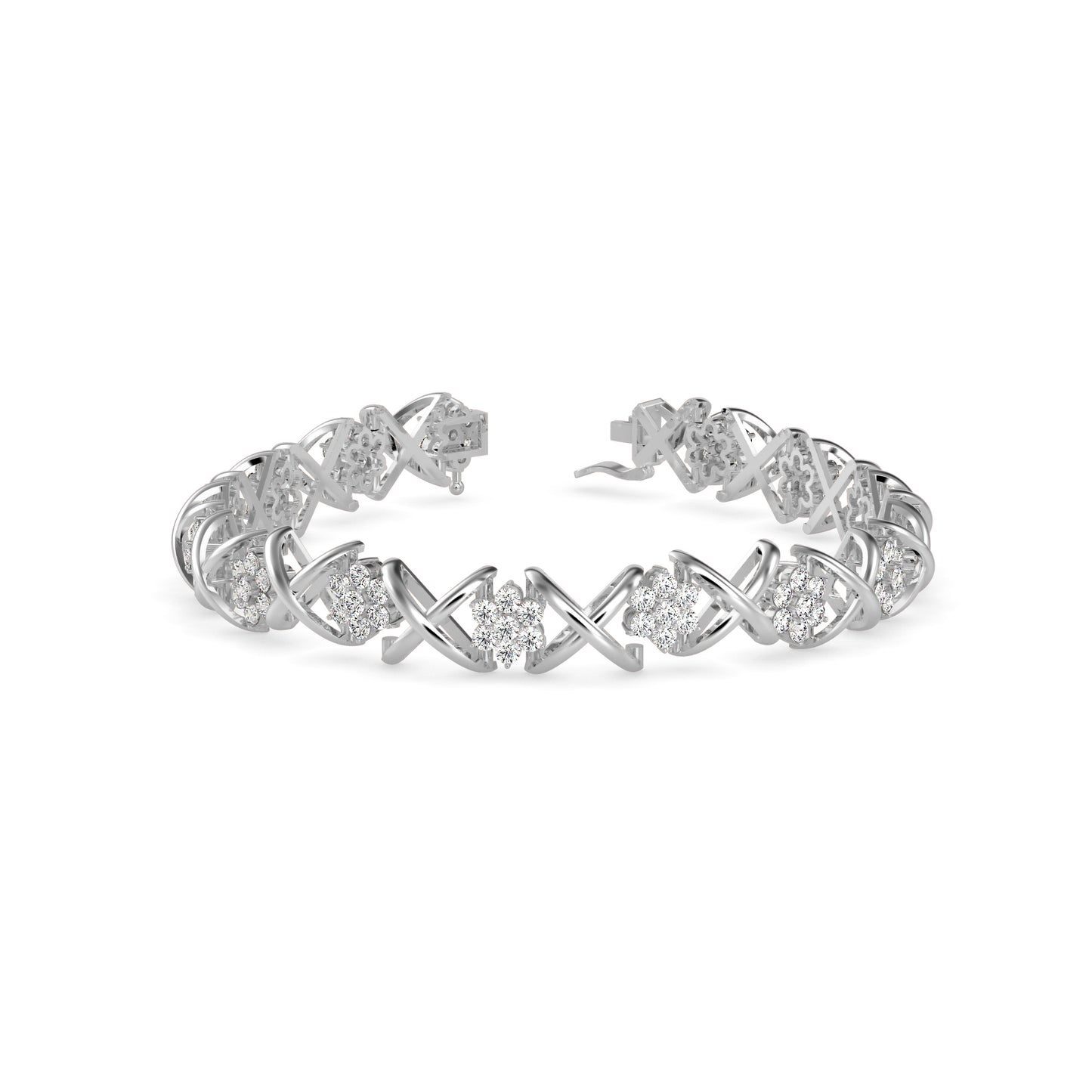 Harlequin Diamond Bracelet