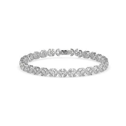 Argyle Diamond Tennis Bracelet