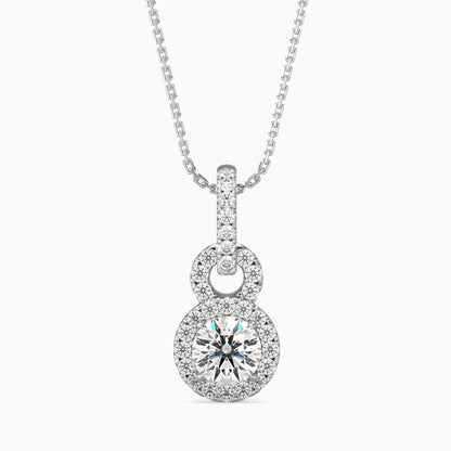 Percy Solitaire Diamond Pendant