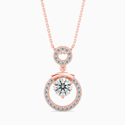 Clio Diamond Solitaire Pendant