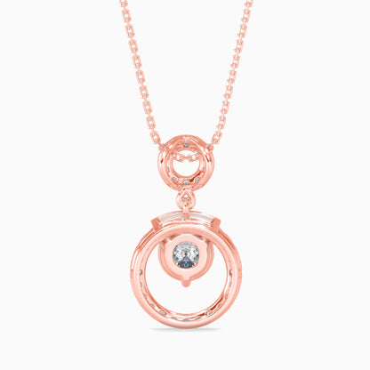 Clio Diamond Solitaire Pendant