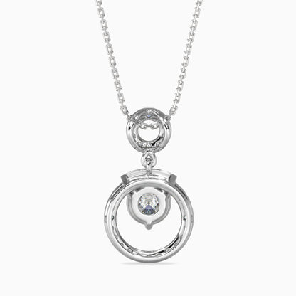 Clio Diamond Solitaire Pendant