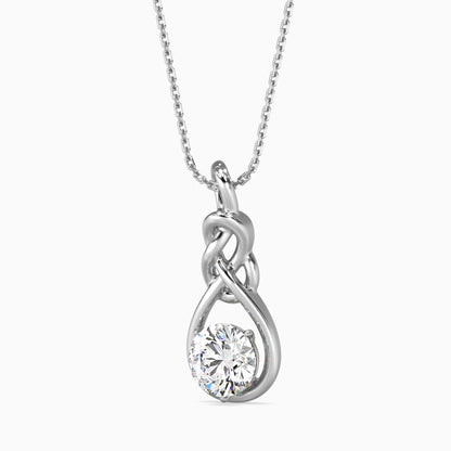 Natty Diamond Solitaire Pendant