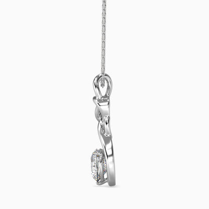 Natty Diamond Solitaire Pendant