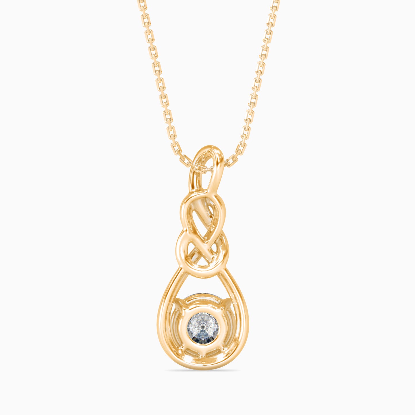 Natty Diamond Solitaire Pendant