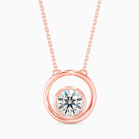 Bestia Diamond Solitaire Pendant