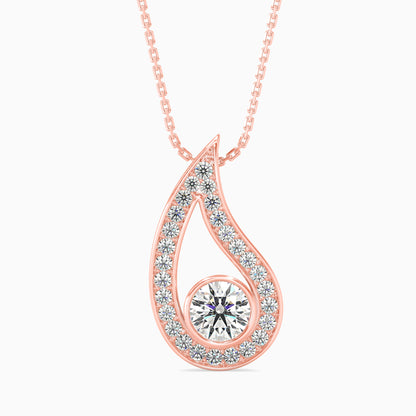 Trybik Diamond Solitaire Pendant