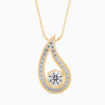 Trybik Diamond Solitaire Pendant