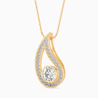 Trybik Diamond Solitaire Pendant