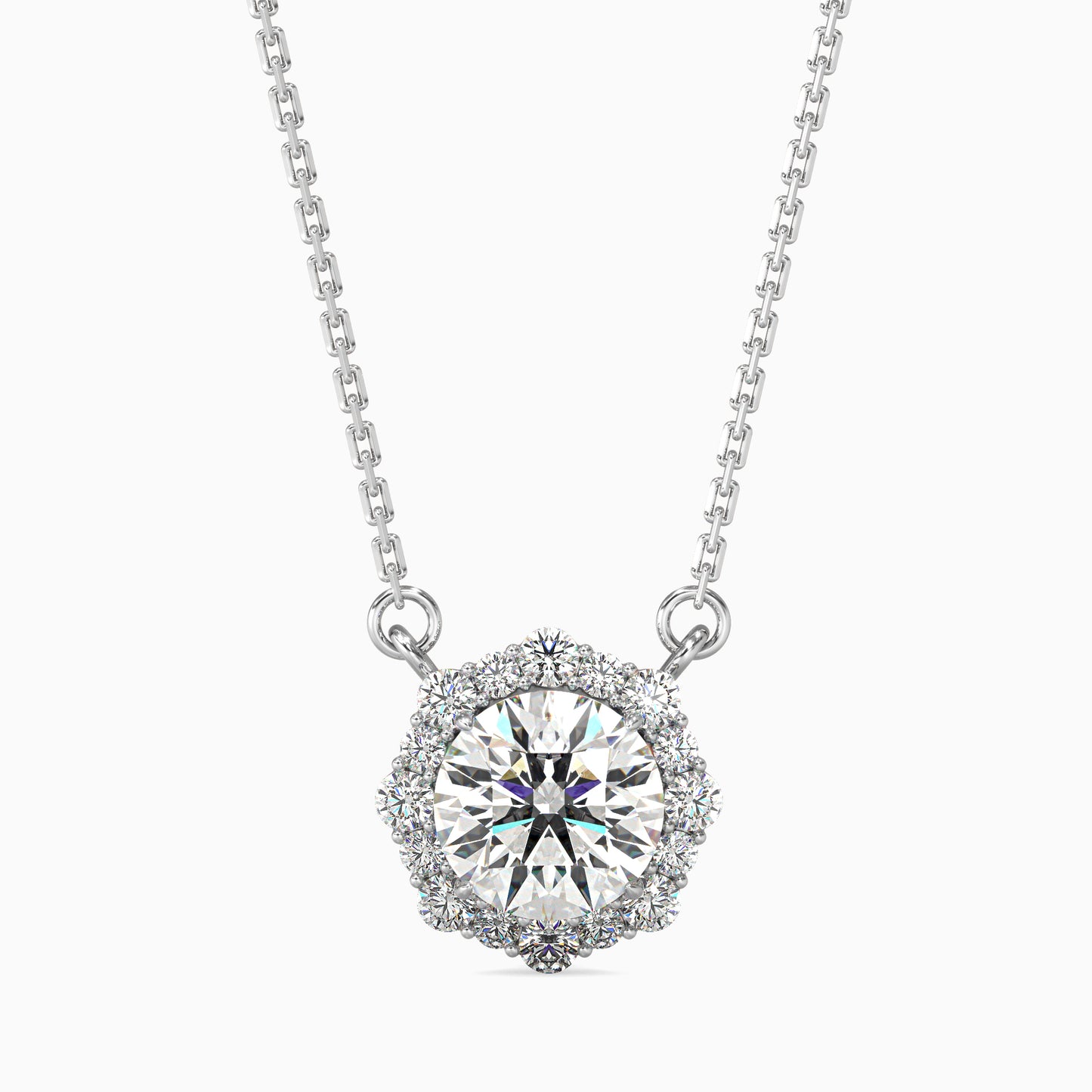 Gaston Diamond Solitaire Pendant