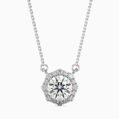 Gaston Diamond Solitaire Pendant